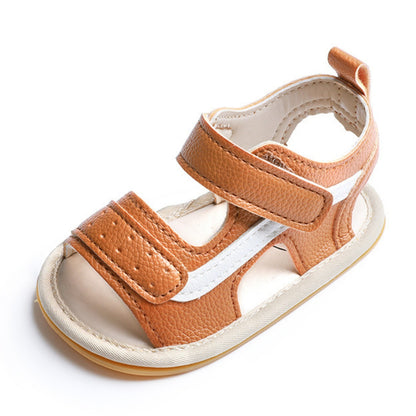 Sandalias Sport de Cuero Camel