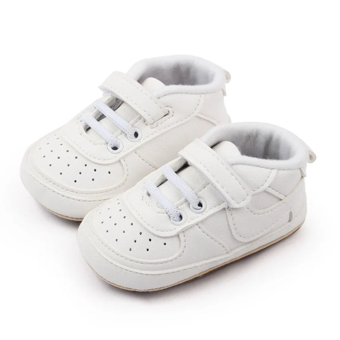 Sport Casual de Cuero PU Blanco