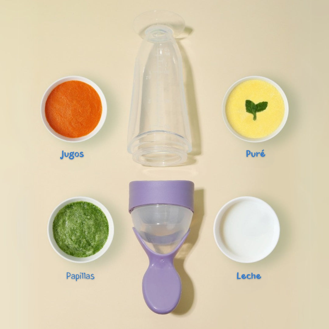 Cuchara Biberón Dispensador de Alimentos