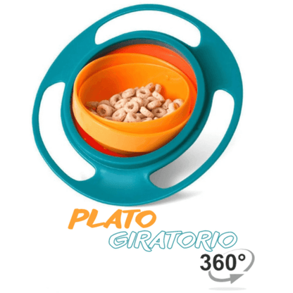 Plato Giratorio Antiderrames 360°